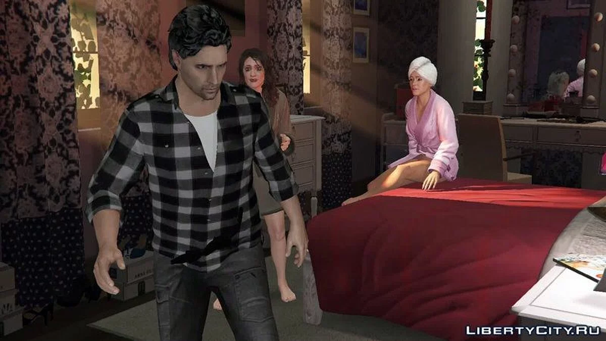 Alan Wakes and 50 Cent [Player Mod] / GTA 5