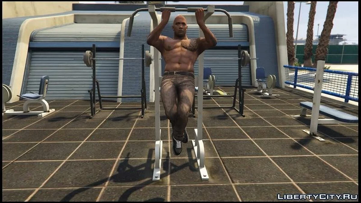 Dwayne Johnson and Michael Madsen [Player Mod] / GTA 5