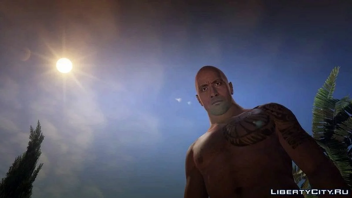 Dwayne Johnson and Michael Madsen [Player Mod] / GTA 5