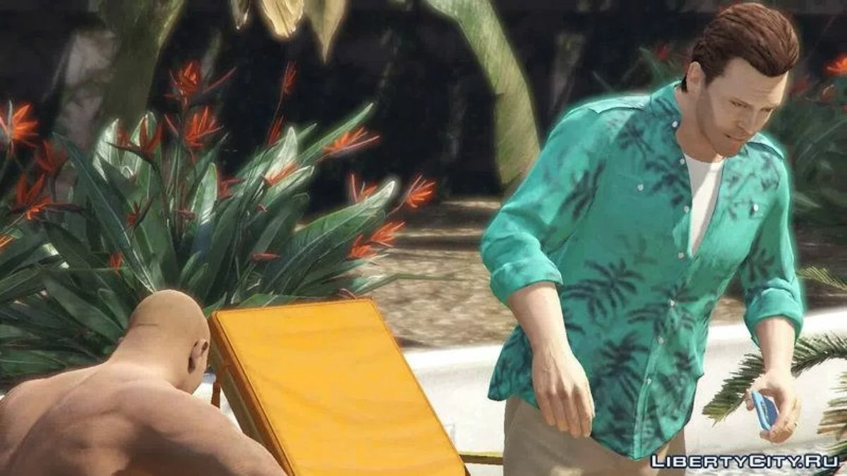 Dwayne Johnson and Michael Madsen [Player Mod] / GTA 5