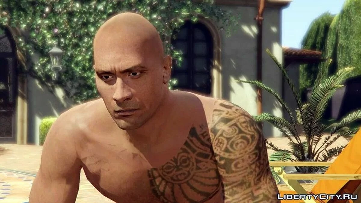 Dwayne Johnson and Michael Madsen [Player Mod] / GTA 5