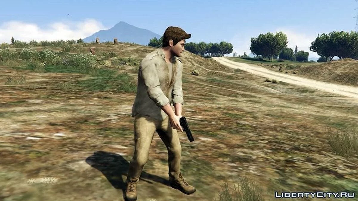 Uncharted 3 Nathan Drake [Player Mod] v1.0 / GTA 5