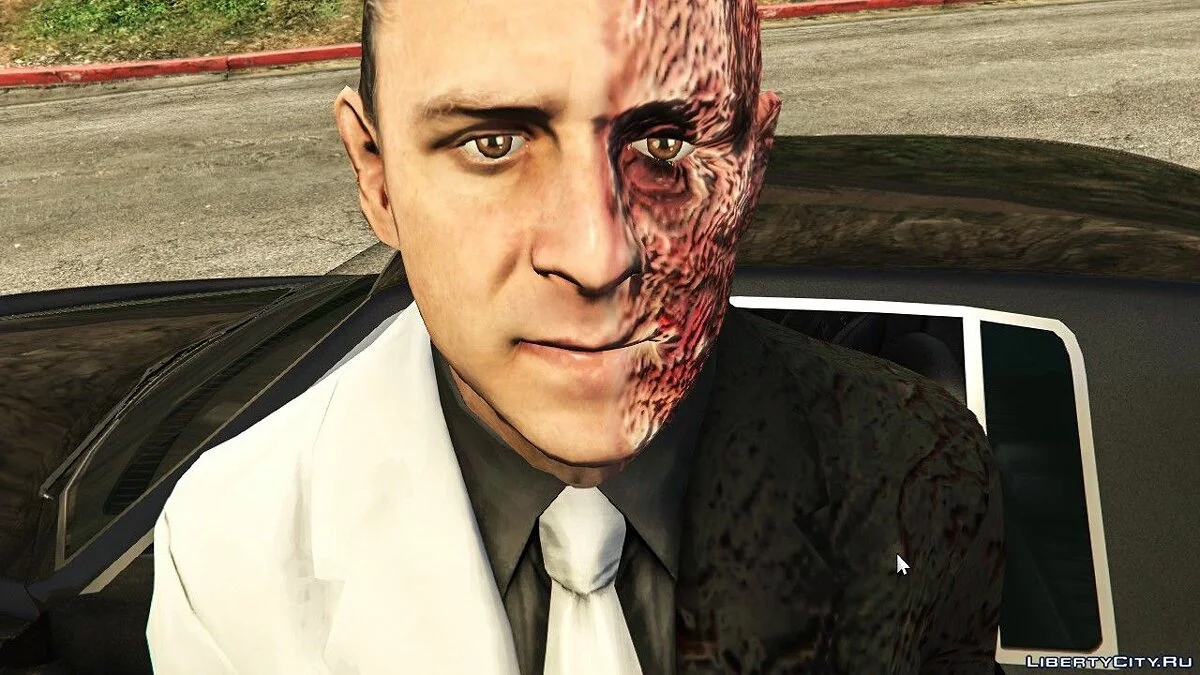Two-Face Harvey Dent From Batman Arkham City / GTA 5