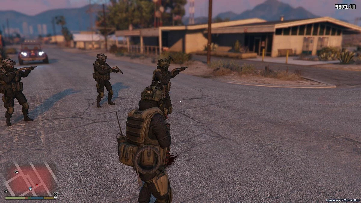 Modern Warfare 2 Shadow Company Squad [Add-On Ped] 1.0 / GTA 5