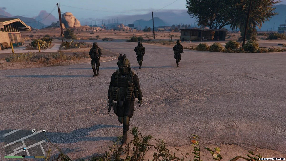 Modern Warfare 2 Shadow Company Squad [Add-On Ped] 1.0 / GTA 5