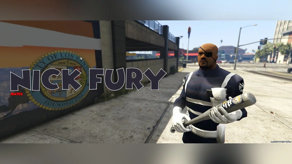 Nick Fury [Add-On Ped] / GTA 5