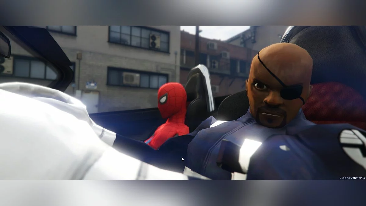 Nick Fury [Add-On Ped] / GTA 5