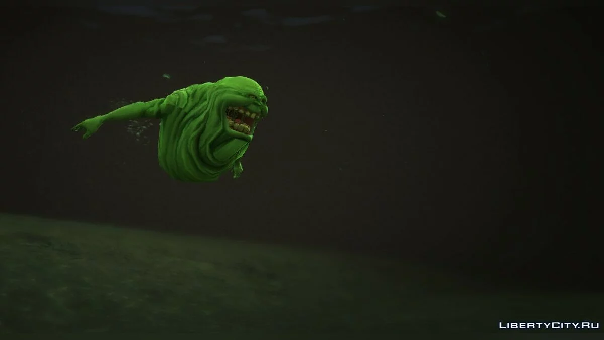 Slimer from Ghostbusters [Add-On Ped] 1.0 / GTA 5
