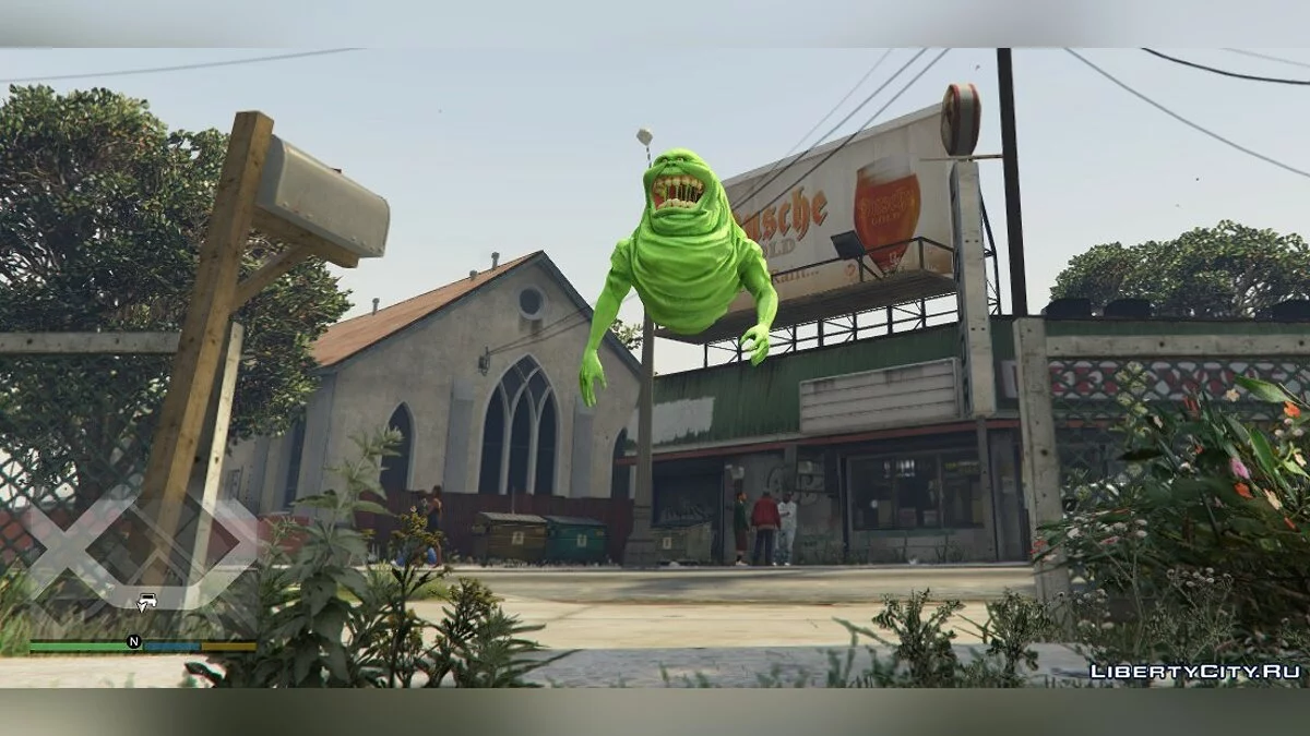 Slimer from Ghostbusters [Add-On Ped] 1.0 / GTA 5