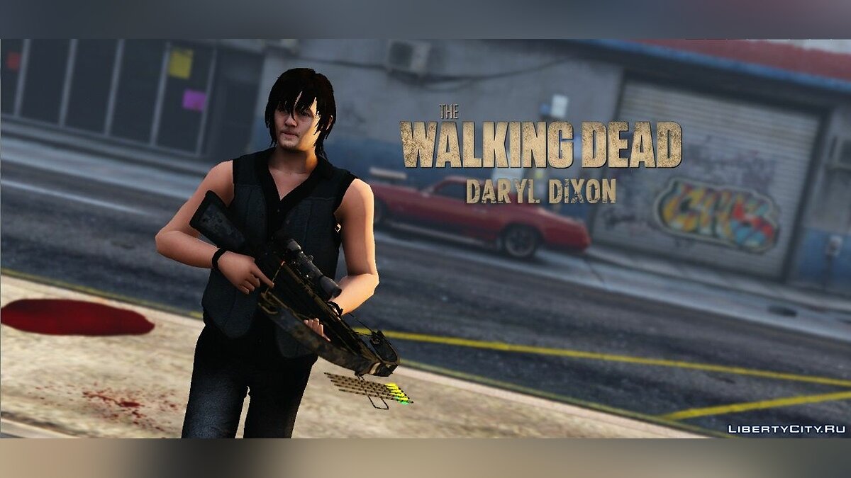 Замена daryl dixon.yft в GTA 5 (1 файл)