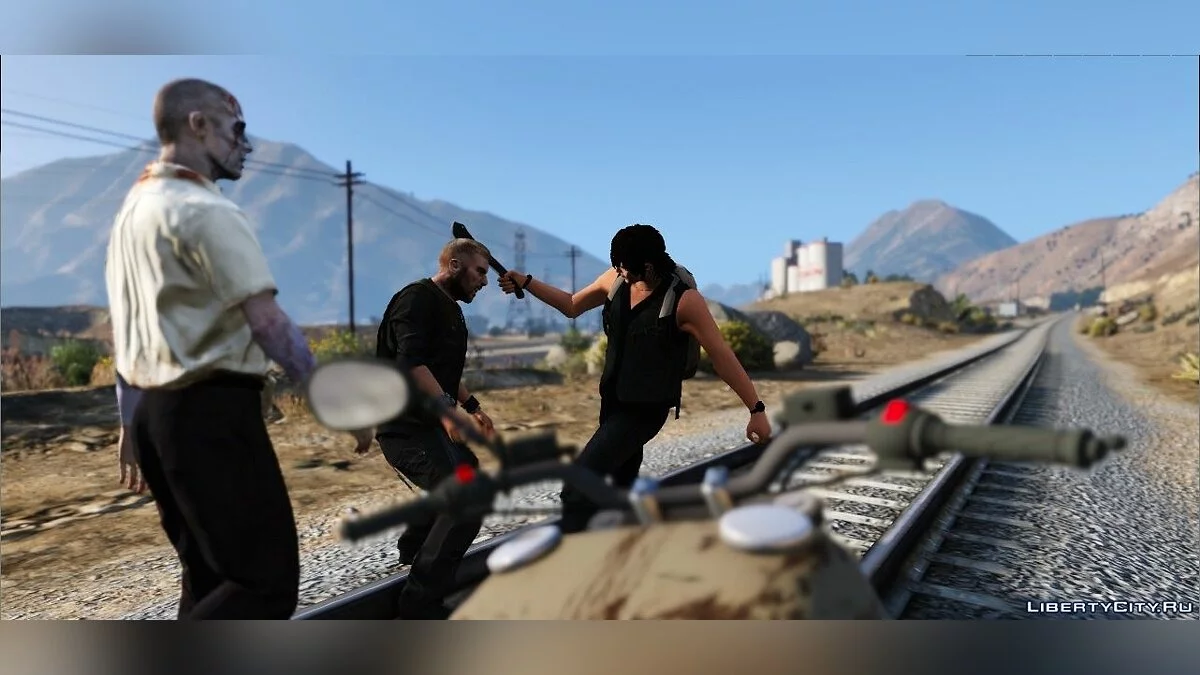 Daryl Dixon from The Walking Dead [Add-On Peds] / GTA 5