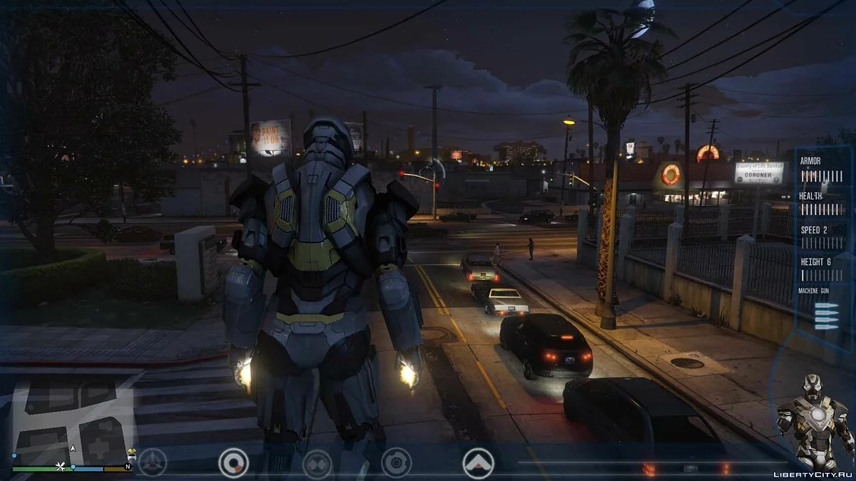 Iron Man Mark 24 Tank [Add-On Ped] 1.0 / GTA 5