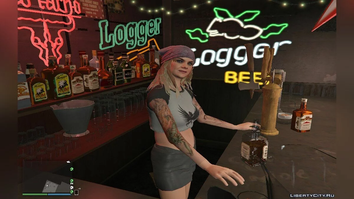 New Biker Bartender 1.0 / GTA 5
