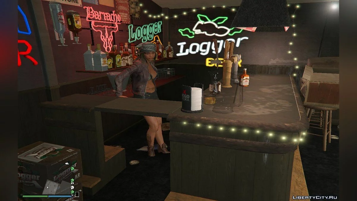 New Biker Bartender 1.0 / GTA 5