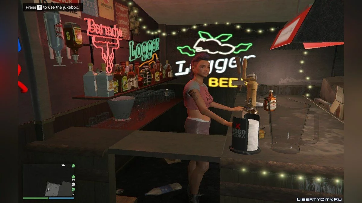 New Biker Bartender 1.0 / GTA 5