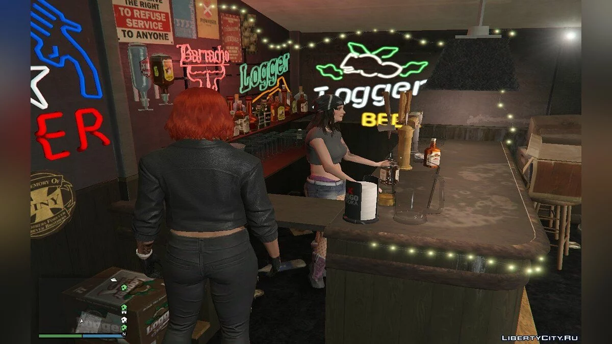 New Biker Bartender 1.0 / GTA 5