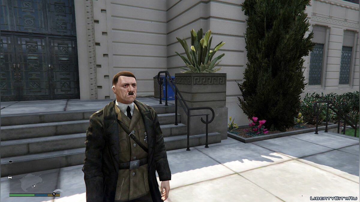 Скачать Adolf Hitler [Add-On Ped] v1.1 для GTA 5