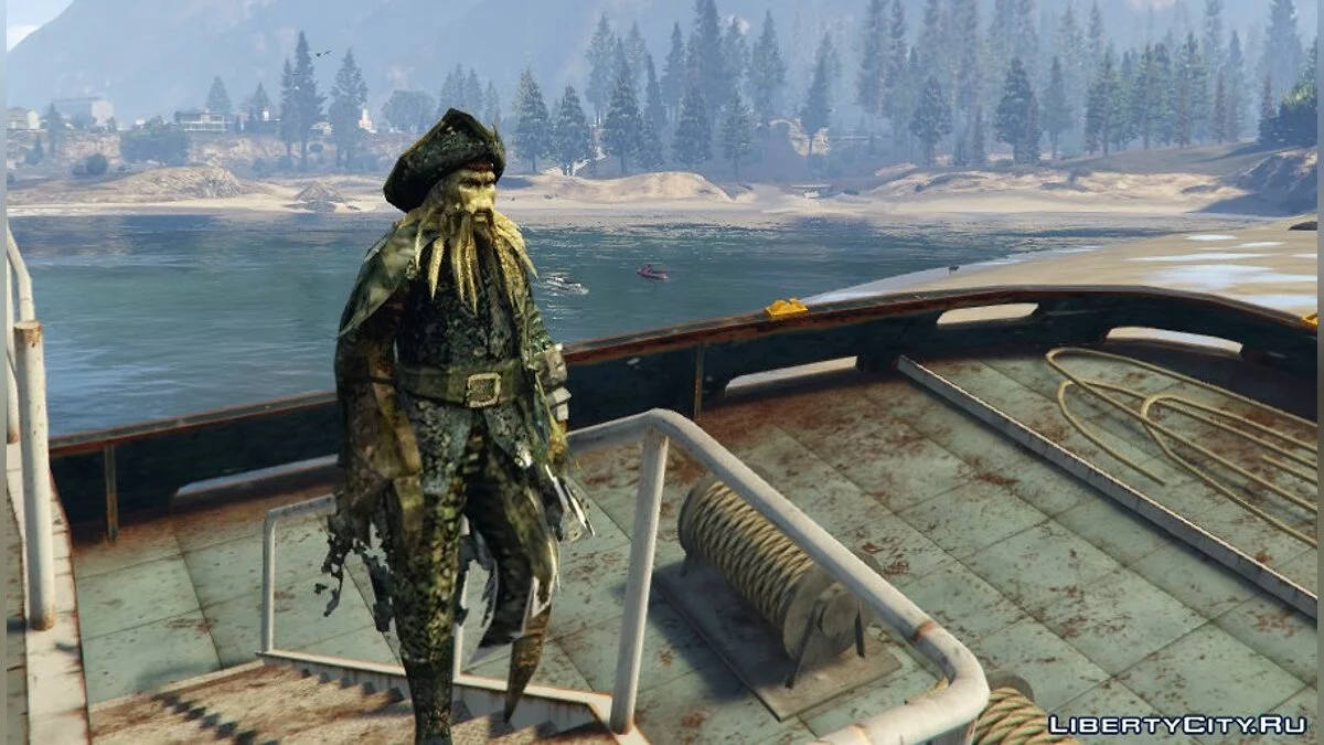 Davy Jones [Add-On Ped] 1.0 / GTA 5