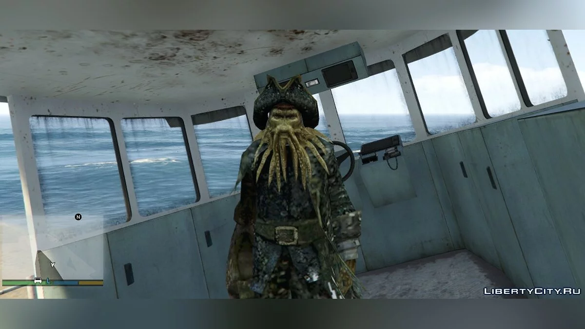 Davy Jones [Add-On Ped] 1.0 / GTA 5