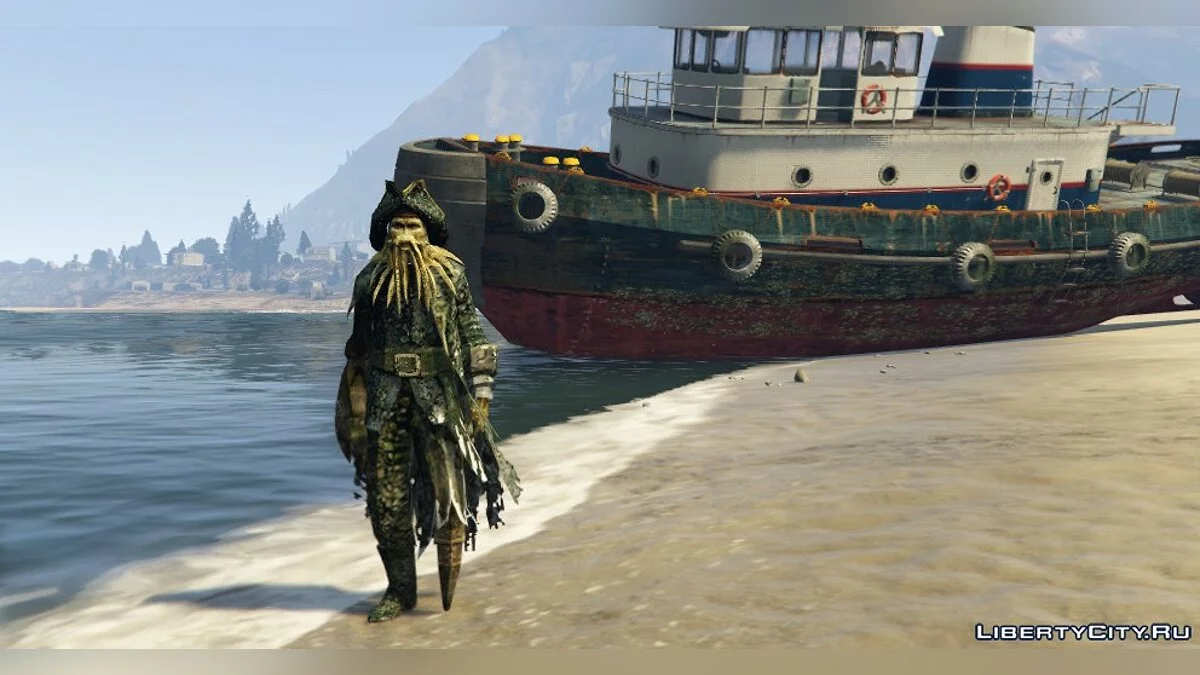Davy Jones [Add-On Ped] 1.0 / GTA 5
