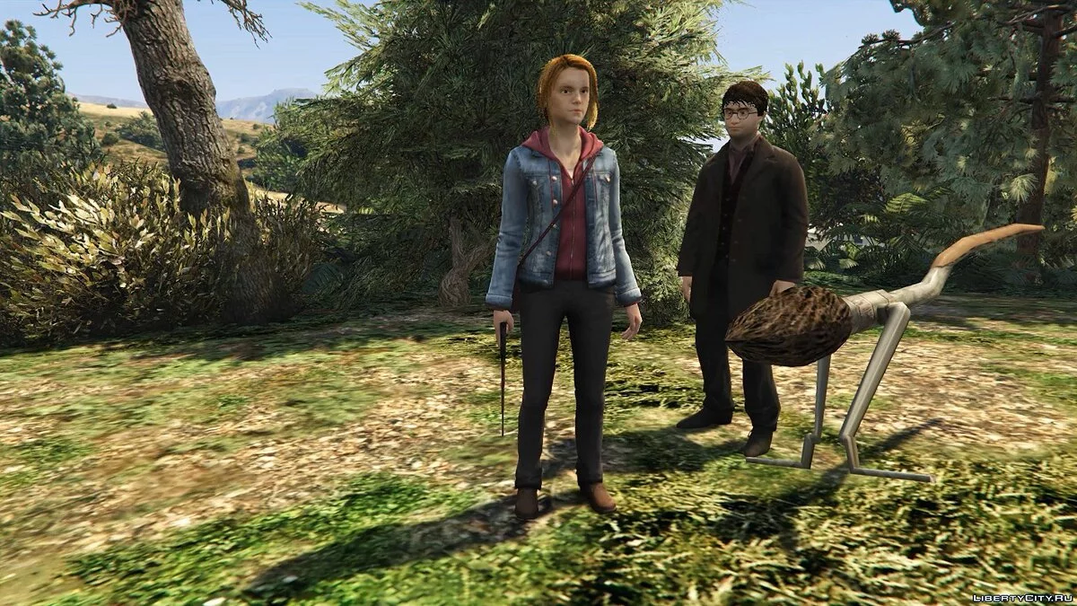 Harry Potter and Hermione / GTA 5