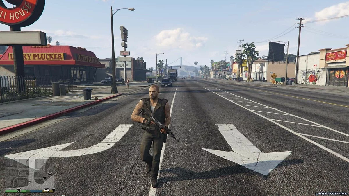 Left 4 Dead Francis [Add-On Ped] 1.0 / GTA 5