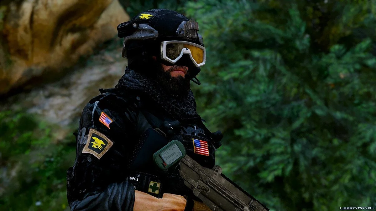Navy Seals BlackBeard R6 [Add-On Only] 1.0 / GTA 5