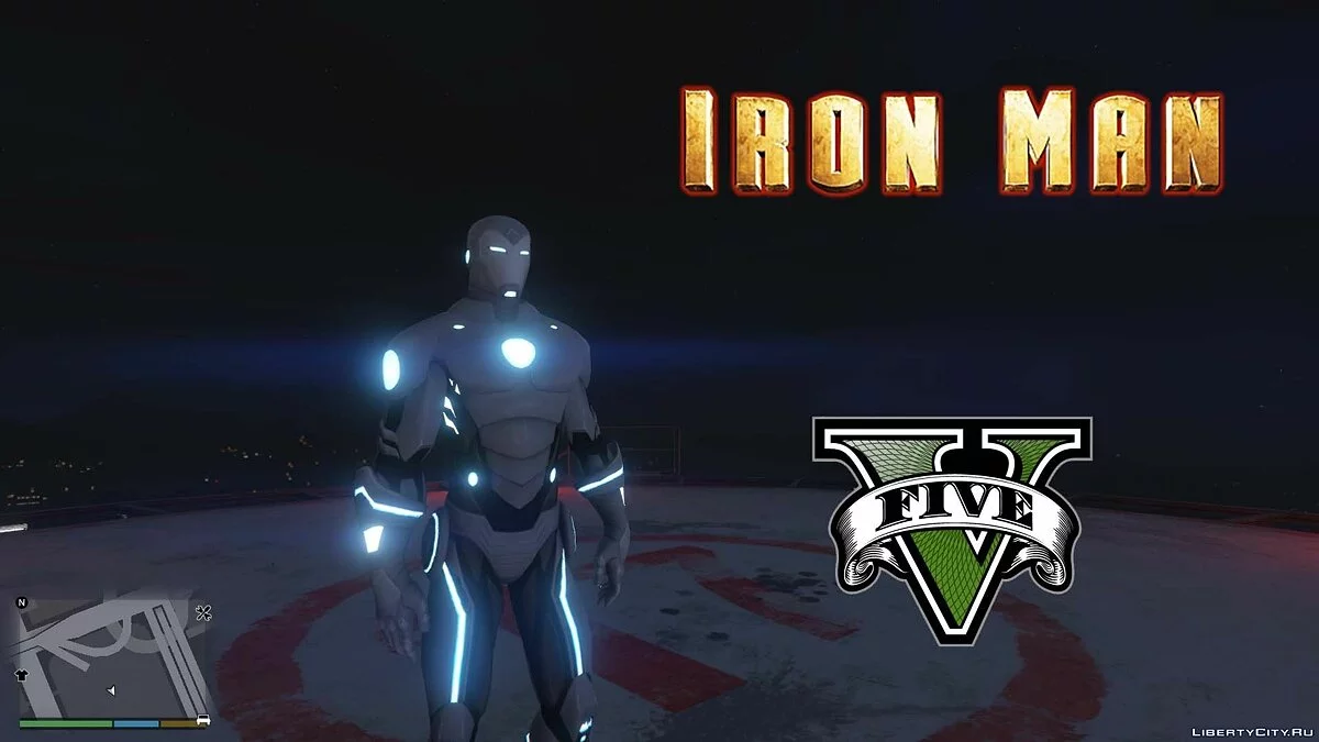 Superior Iron Man [Add-On Ped] 1.0 / GTA 5