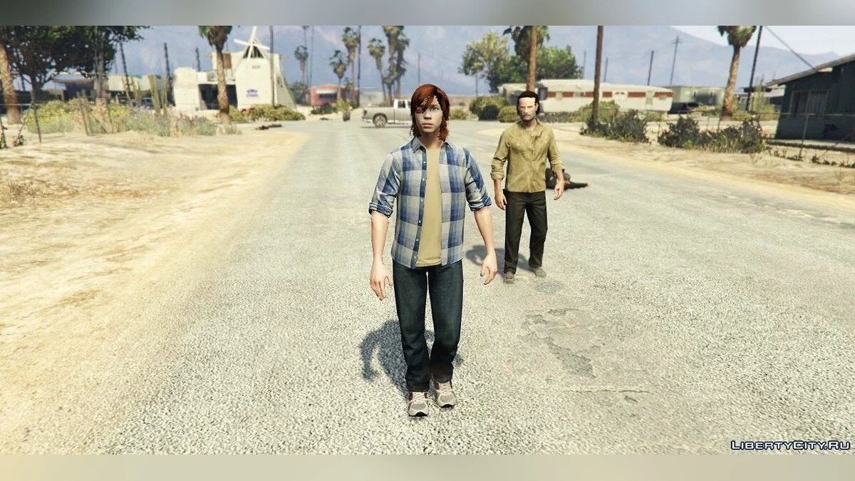 The Walking Dead S07 - Carl Grimes [Add-On Ped] / GTA 5