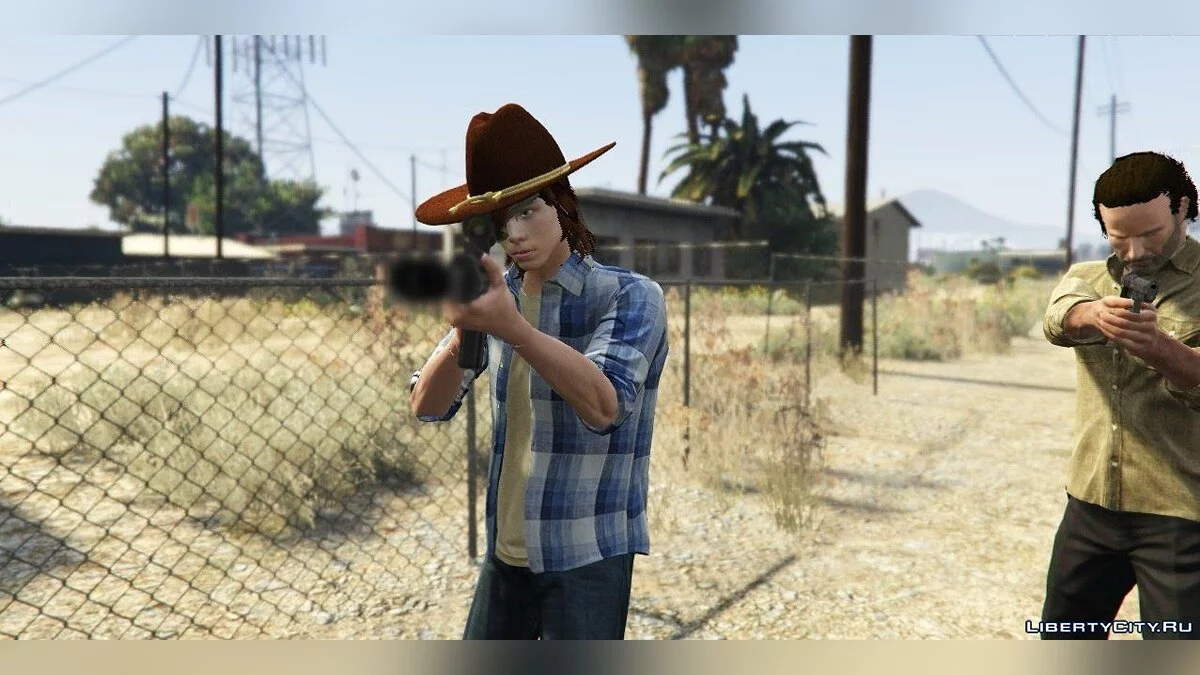 The Walking Dead S07 - Carl Grimes [Add-On Ped] / GTA 5