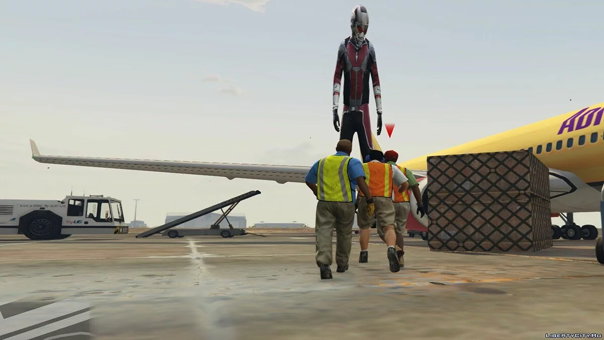 Ant Man (Civil War Revised Texture) 1.35 / GTA 5