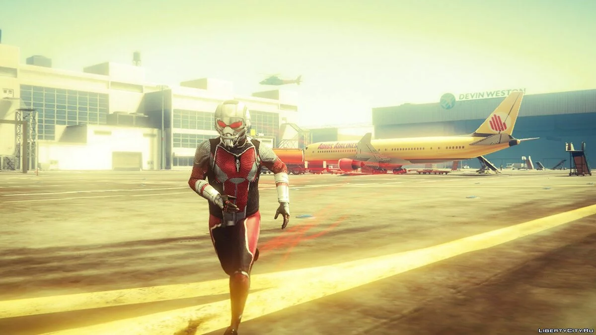 Ant Man (Civil War Revised Texture) 1.35 / GTA 5