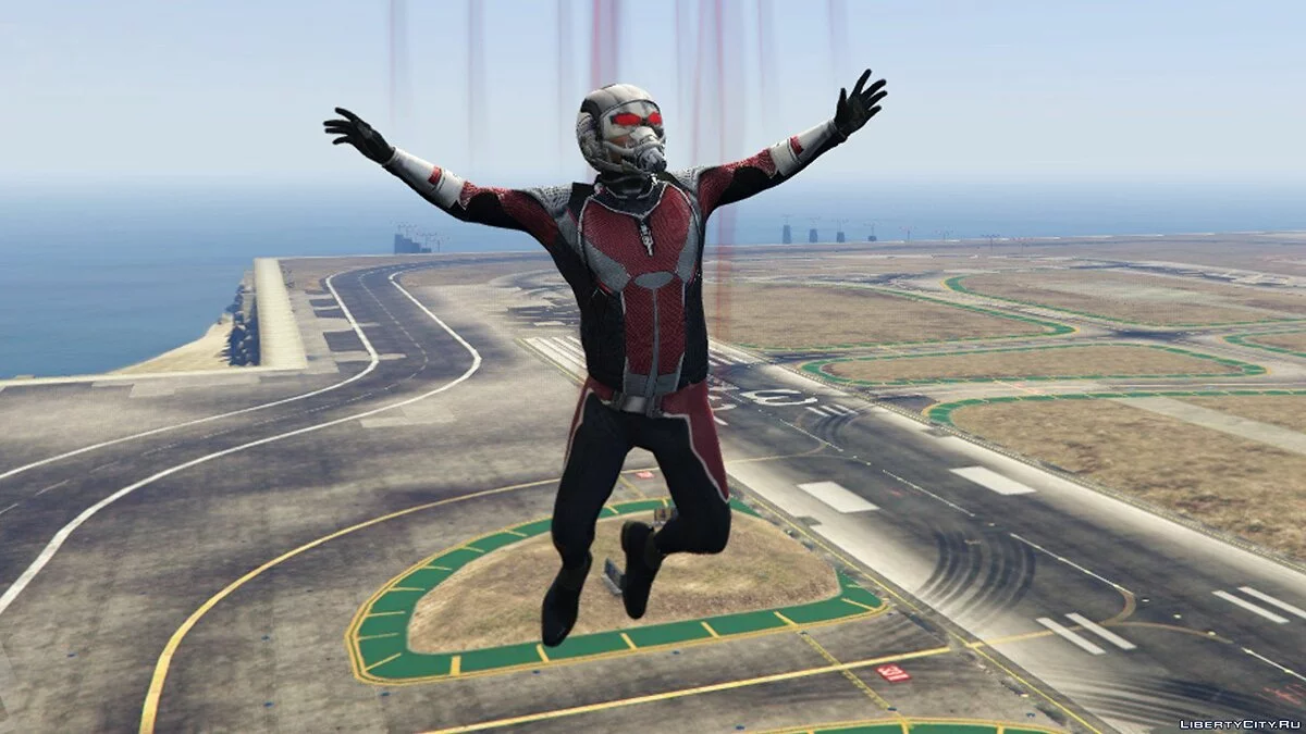 Ant Man (Civil War Revised Texture) 1.35 / GTA 5