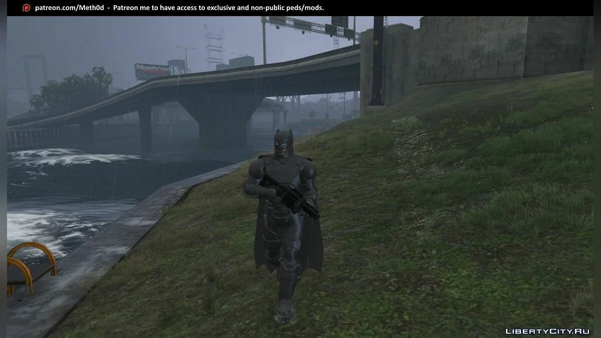 Armored Batman (BVS) [Add-On Ped] 1.0 / GTA 5