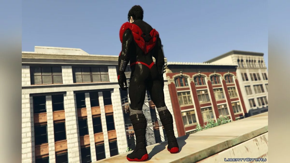 BAK Nightwing New52 [Add-On Ped] 1.0 / GTA 5