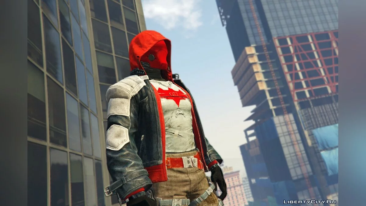 BAK Red Hood [Add-On Ped] 1.1 / GTA 5