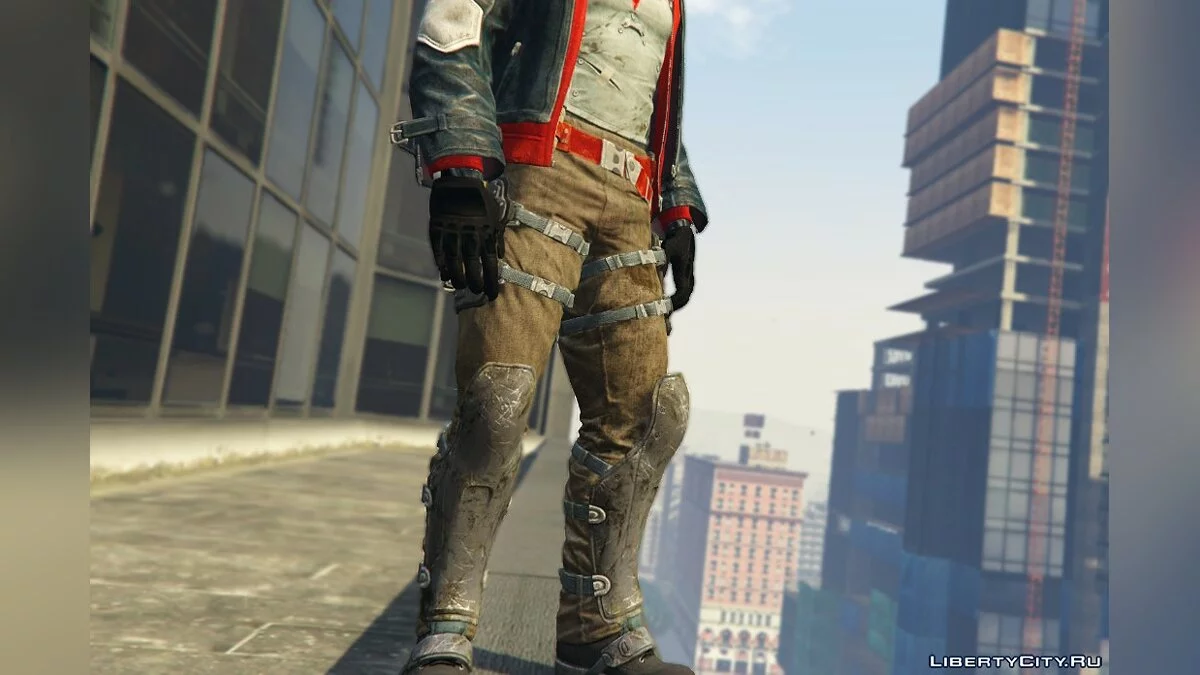 BAK Red Hood [Add-On Ped] 1.1 / GTA 5