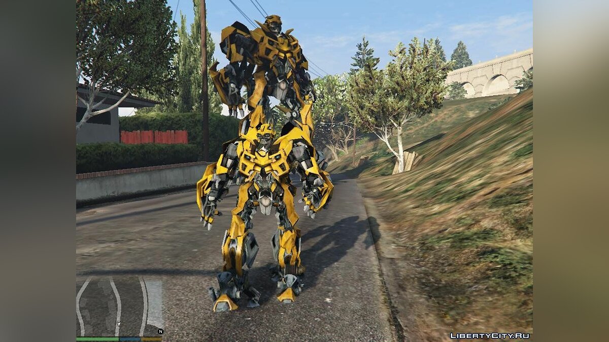 Скачать Bumblebee (Трансформеры) для GTA 5