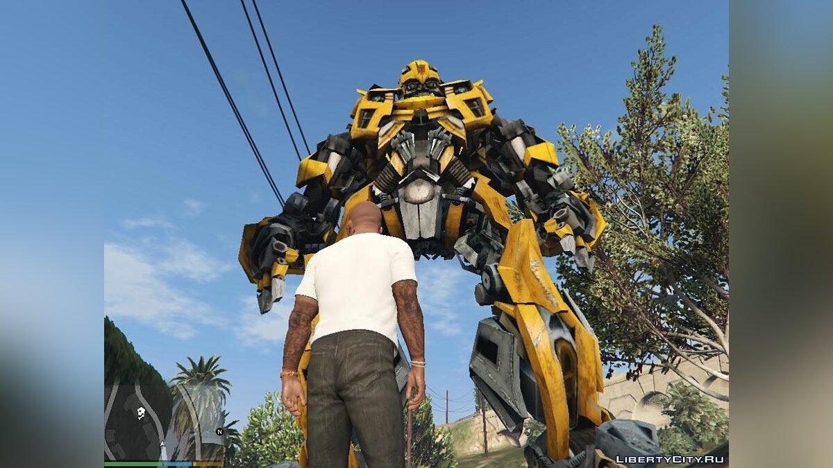 Скачать Bumblebee (Трансформеры) для GTA 5