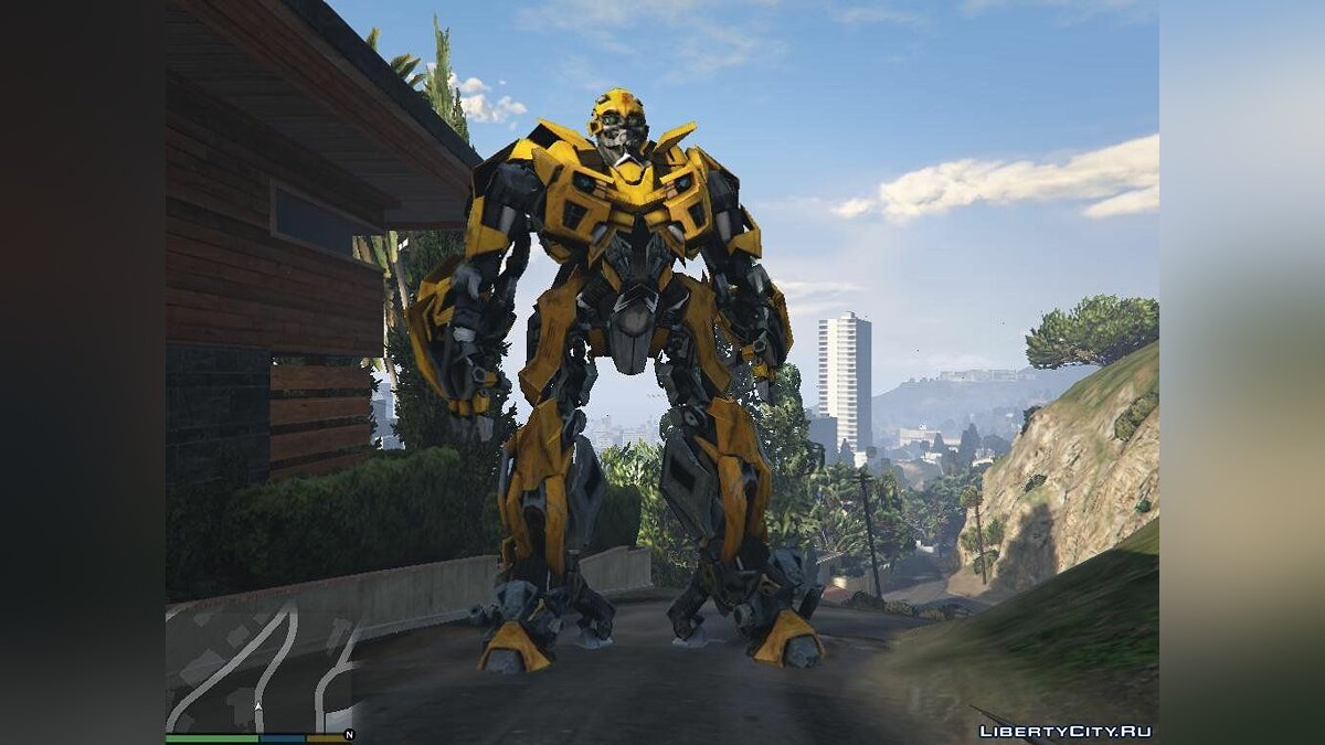 Скачать Bumblebee (Трансформеры) для GTA 5