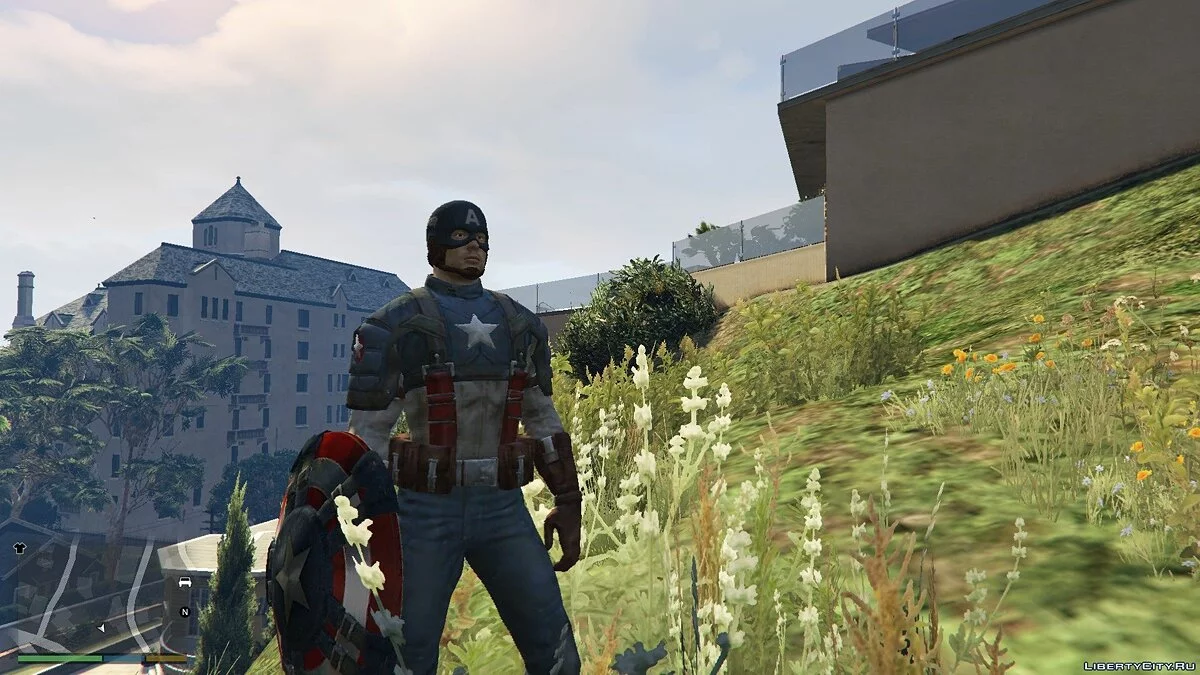 Captain America WWII [Add-On Ped] 1.1 / GTA 5