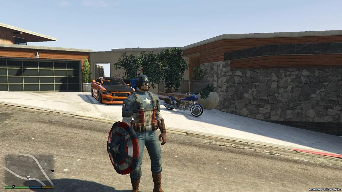 Captain America WWII [Add-On Ped] 1.1 / GTA 5