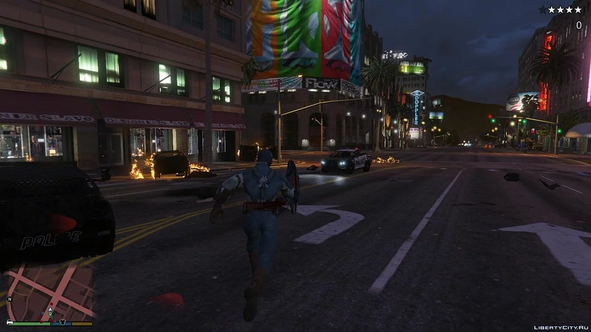 Captain America WWII [Add-On Ped] 1.1 / GTA 5