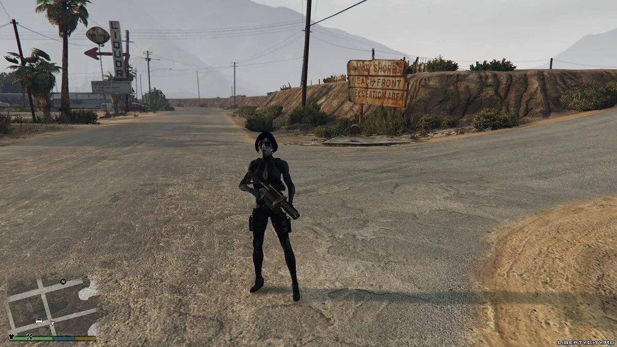 Domino from Deadpool [Ped] / GTA 5