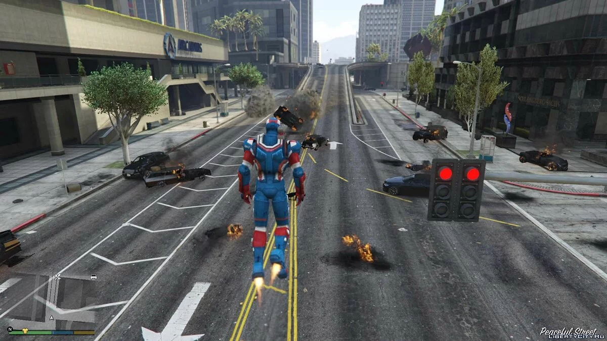 Iron Man Patriot [Add-On Ped] 1.2 / GTA 5