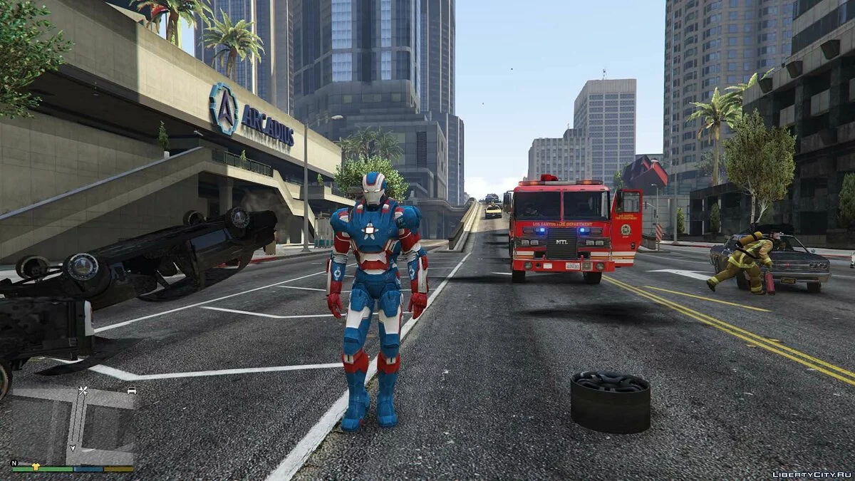 Iron Man Patriot [Add-On Ped] 1.2 / GTA 5
