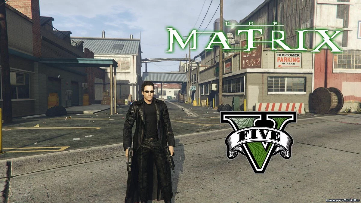 Neo from The Matrix [Add-On Ped] 1.0 / GTA 5