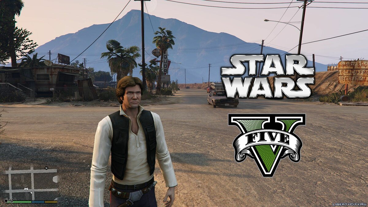 Скачать Star Wars Han Solo [Ped] для GTA 5