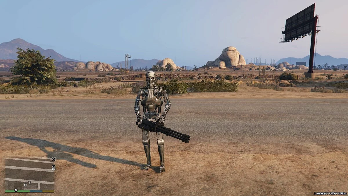 Terminator T800 high poly / GTA 5