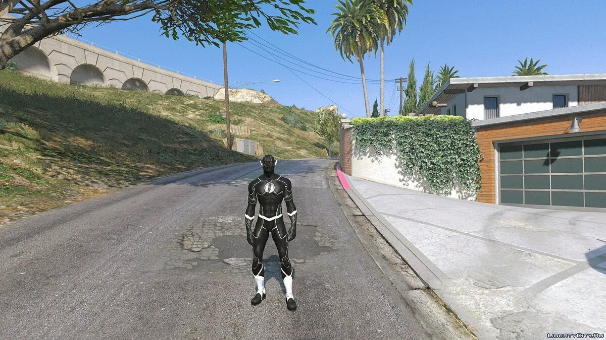 The Flash - Black Re-Texture 1.0 / GTA 5